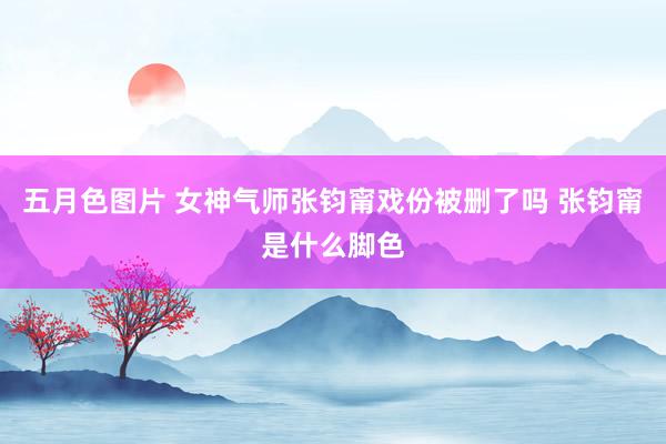 五月色图片 女神气师张钧甯戏份被删了吗 张钧甯是什么脚色